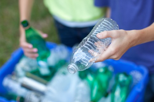 Recycling process for commercial waste in Finchley